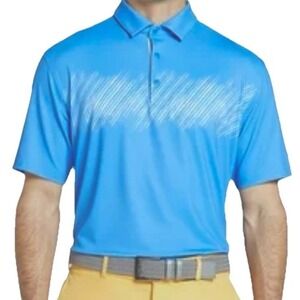Walter Hagen Polo Shirt Mens 2XL XXL Blue Majors 11 Performance Golf Quick Dry